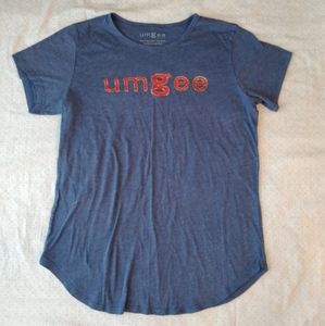 Umgee Spell Out Blue T-shirt Large